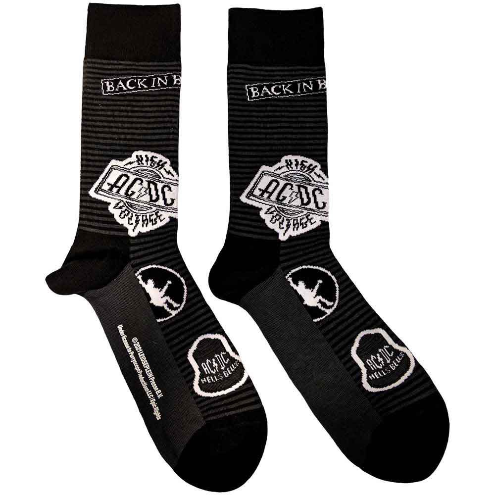 AC/DC - Icons Enkelsokken - Zwart